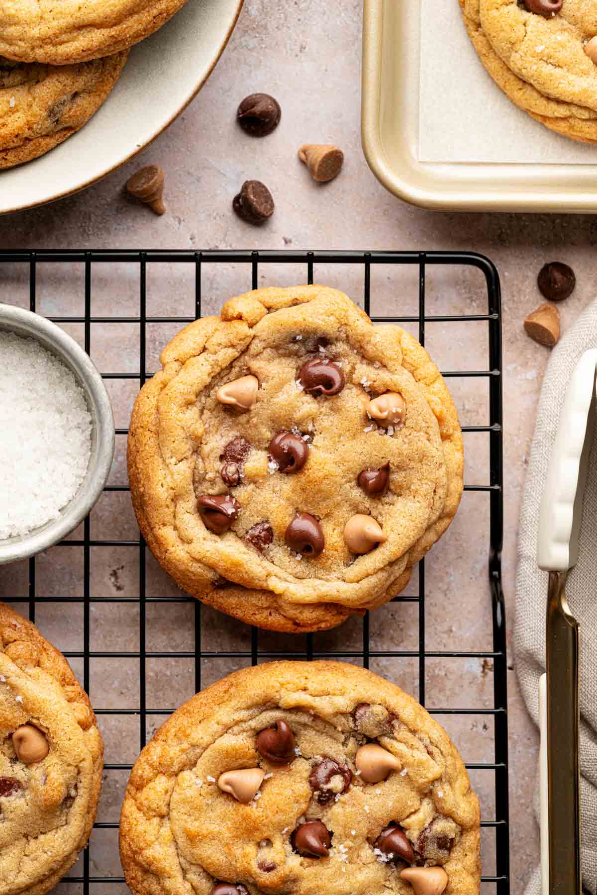caramel chocolate chip cookies