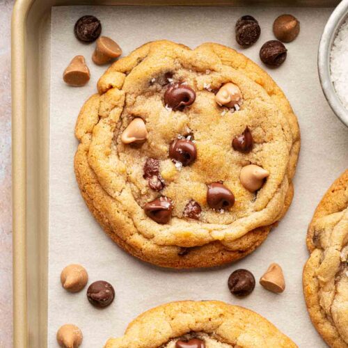 caramel chocolate chip cookies