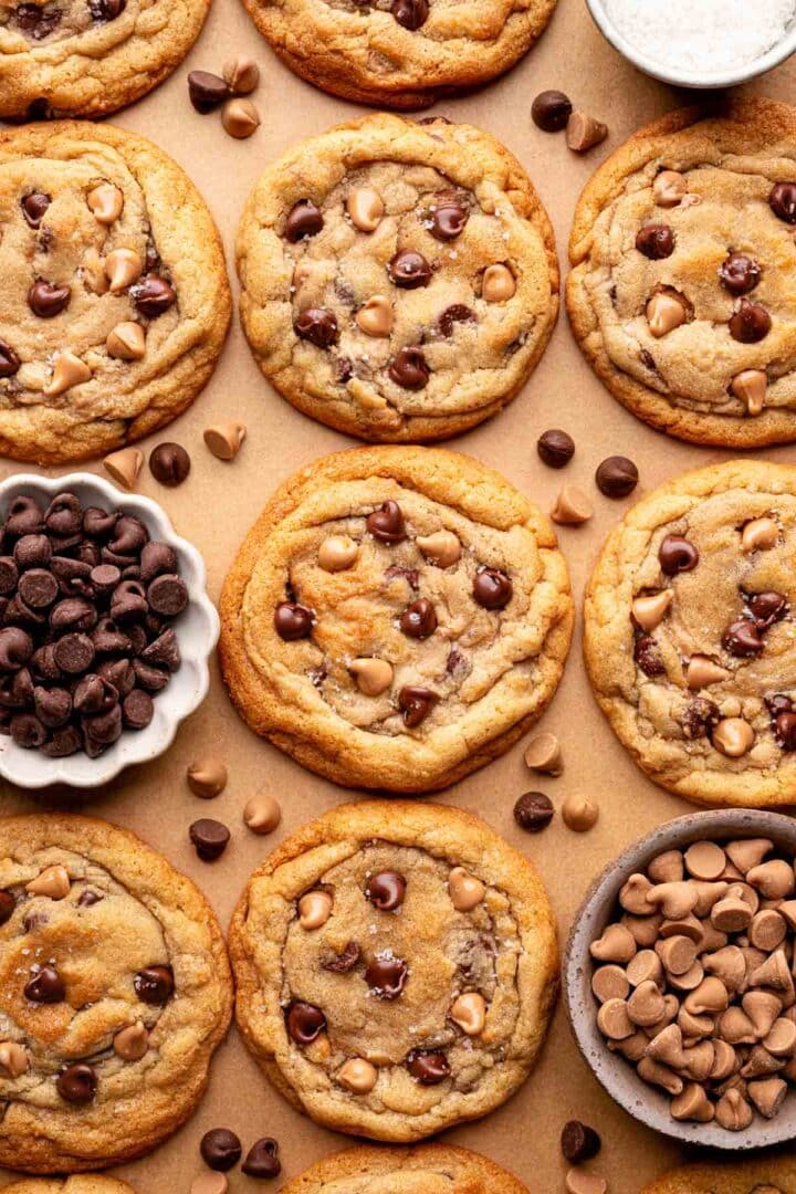 salted caramel chocolate chip cookies