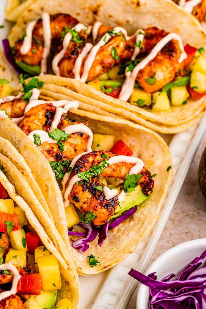 chipotle shrimp tacos