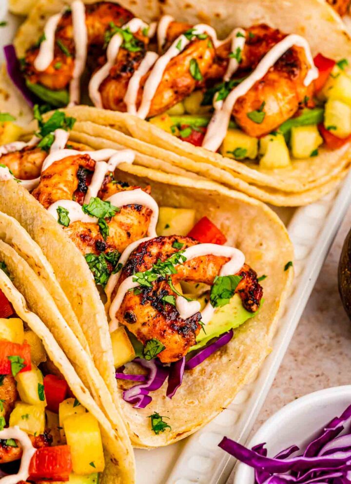 chipotle shrimp tacos