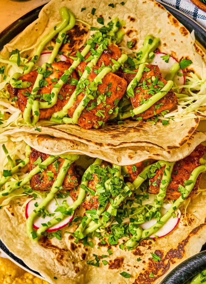 chipotle avocado tacos