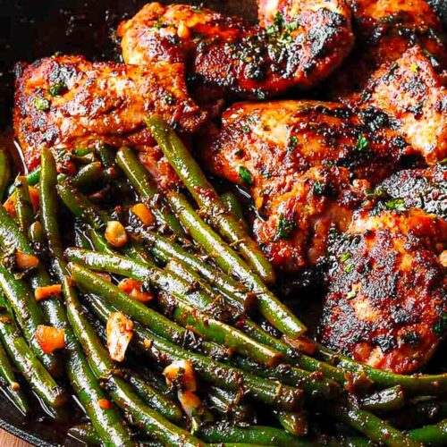 lemon garlic chicken thighs