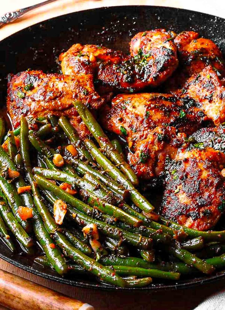 lemon garlic chicken thighs