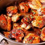 maple soy chicken thighs