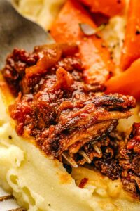 red wine braised beef