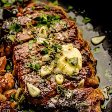 sirloin steak sliced