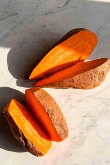 Baked Sweet Potato Halves