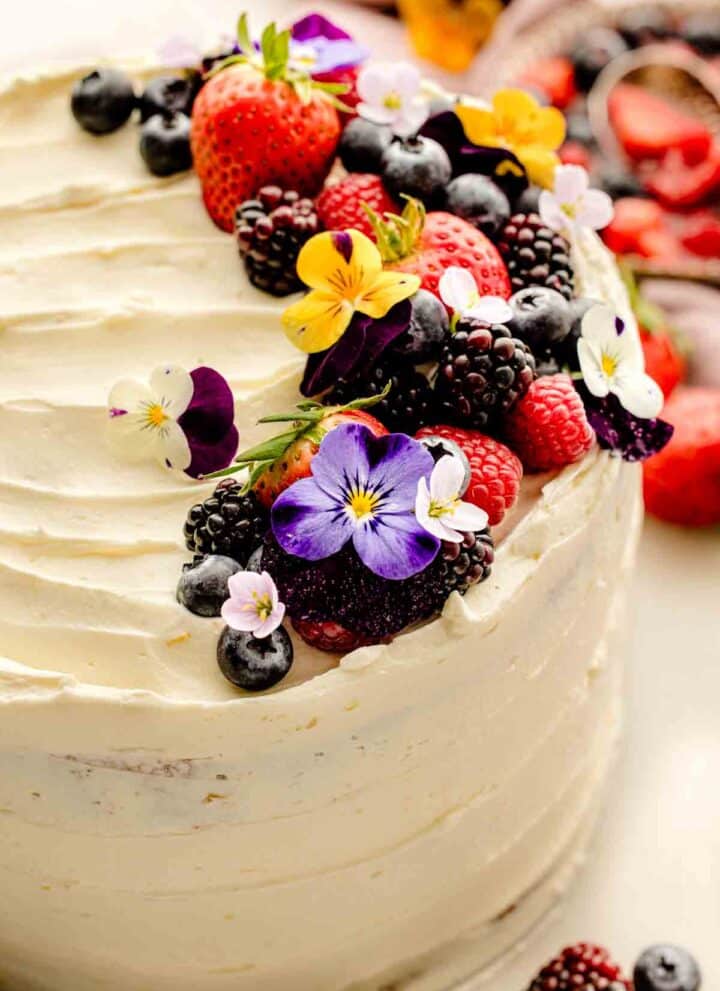 Berry Chantilly Cake