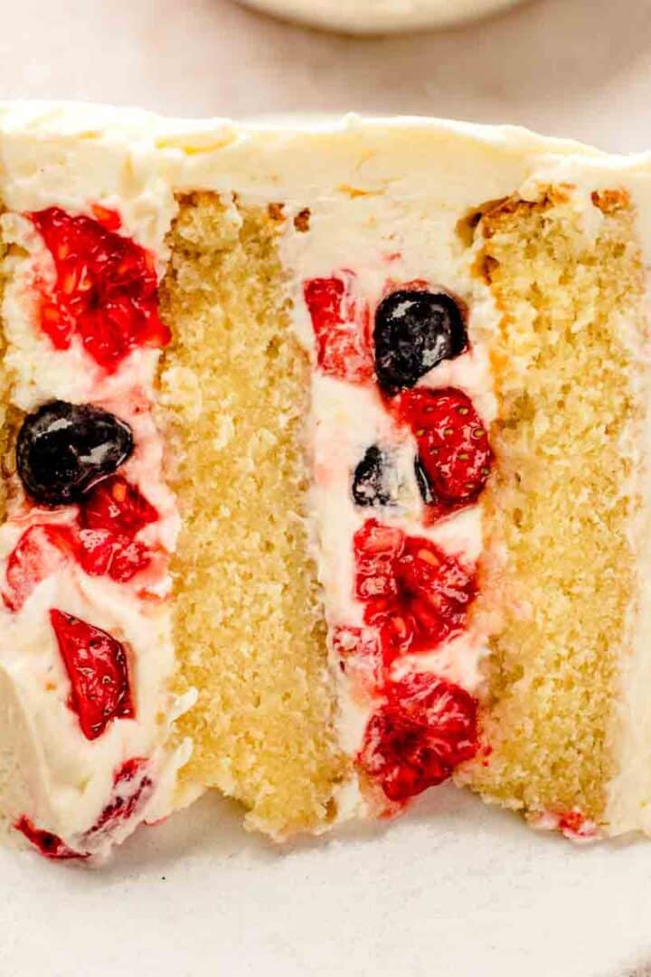 berry cake for Mother's Day
