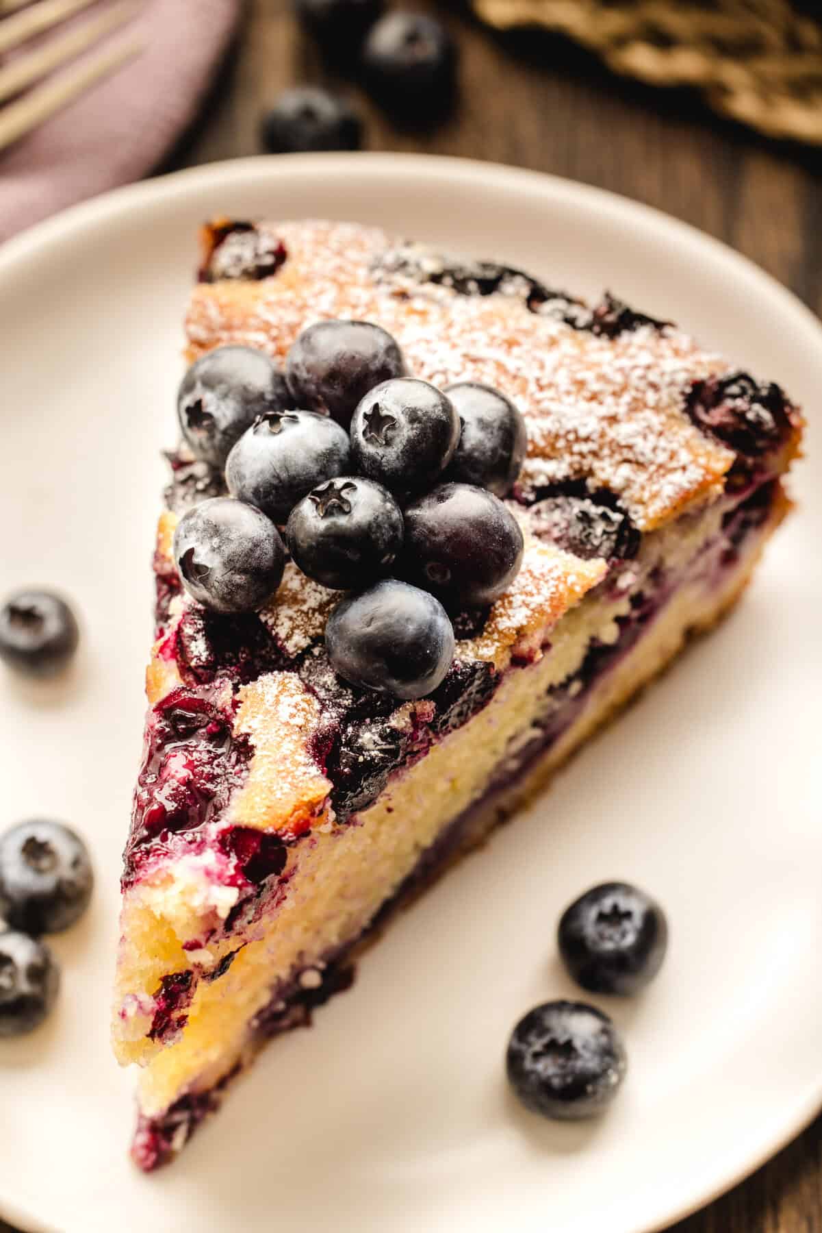 blueberry cake