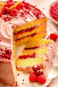 Lemon Raspberry Cake