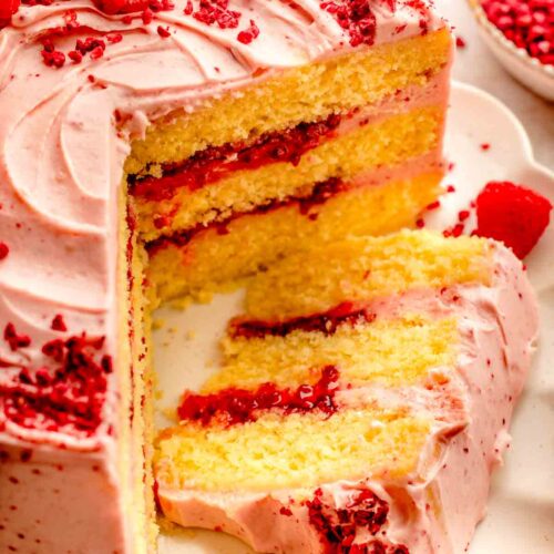 Lemon Raspberry Cake