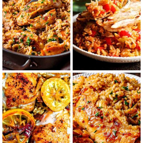 one pan chicken and rice recipes