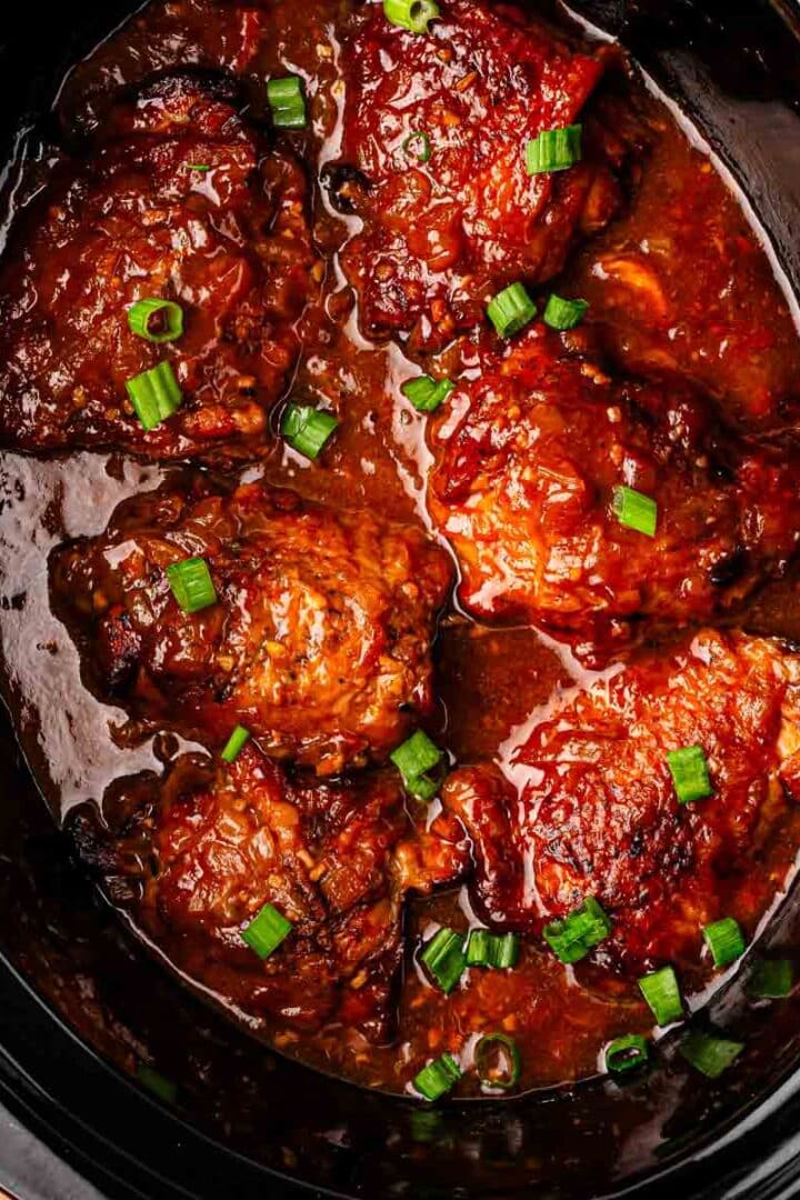 slow cooker apricot chicken