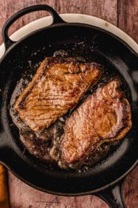 searing steak without touching it