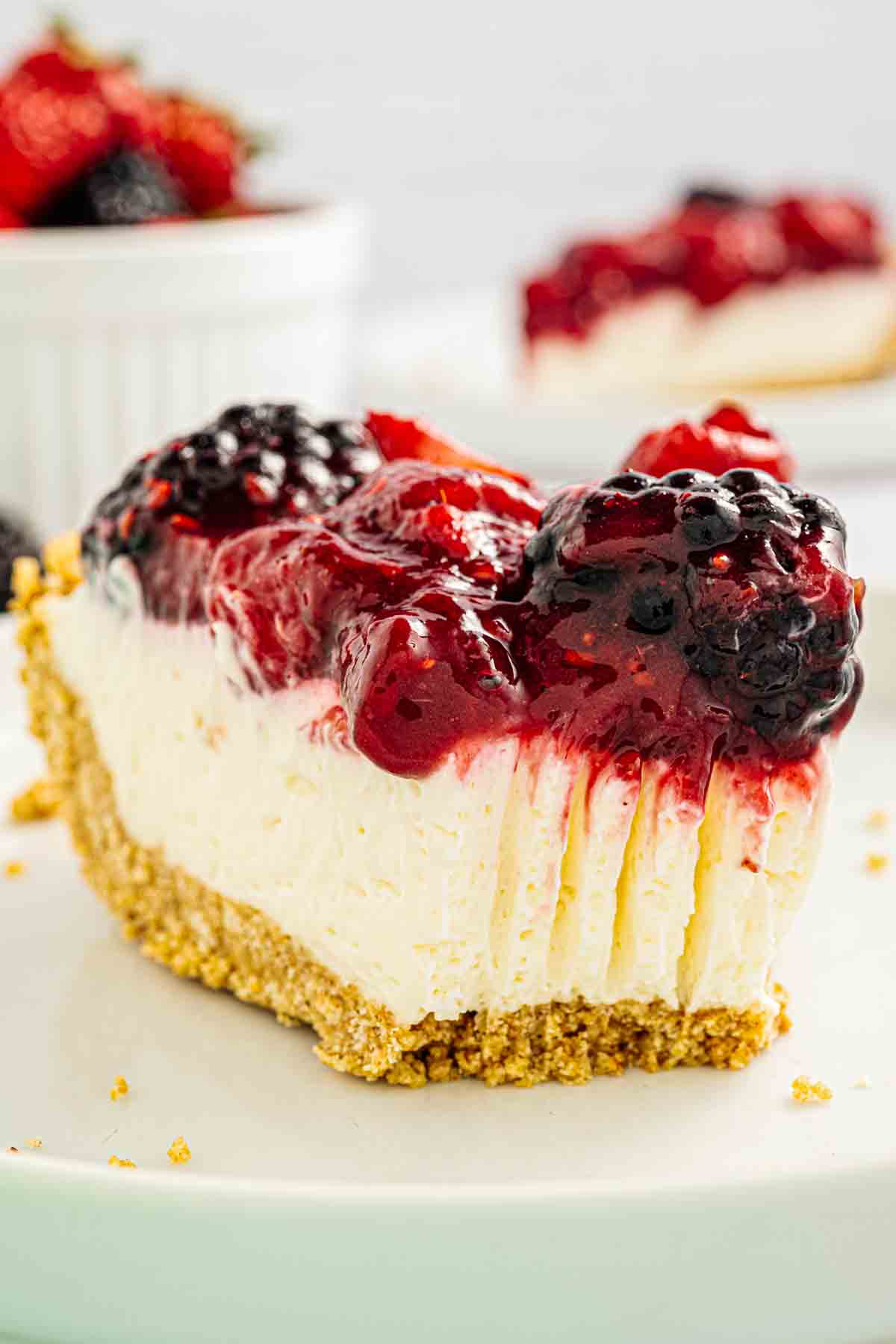 Cream Cheese Filling on NO Bake Dessert