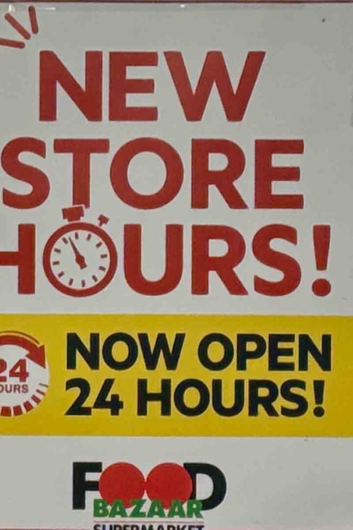 Food Bazaar Open 24-7