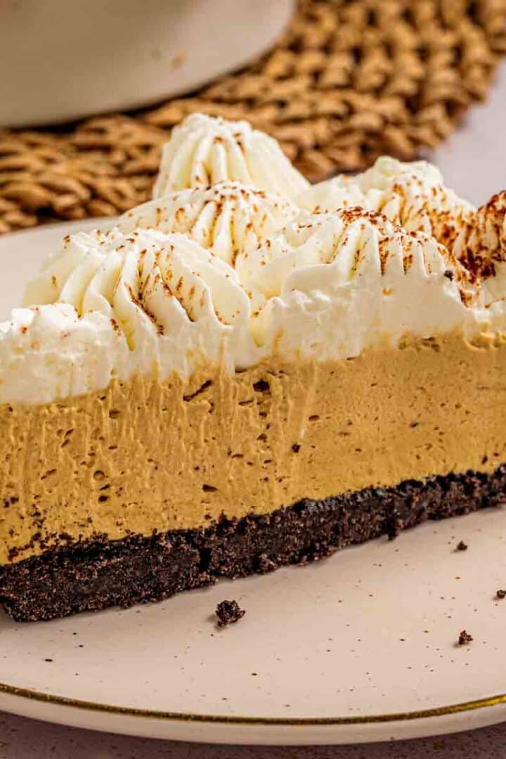 no bake coffee cream pie