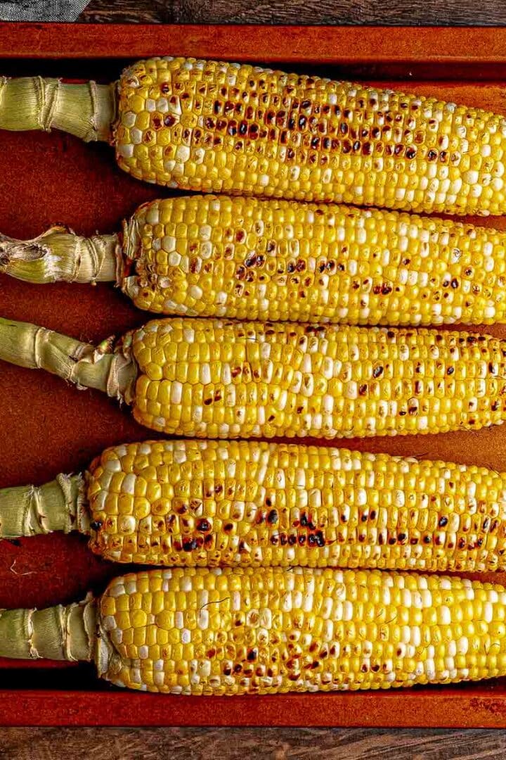 oven grilled corn
