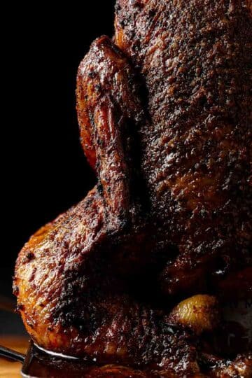 smoked beer can chicken