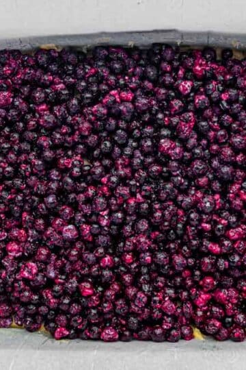 Blueberries for Crumb Cake