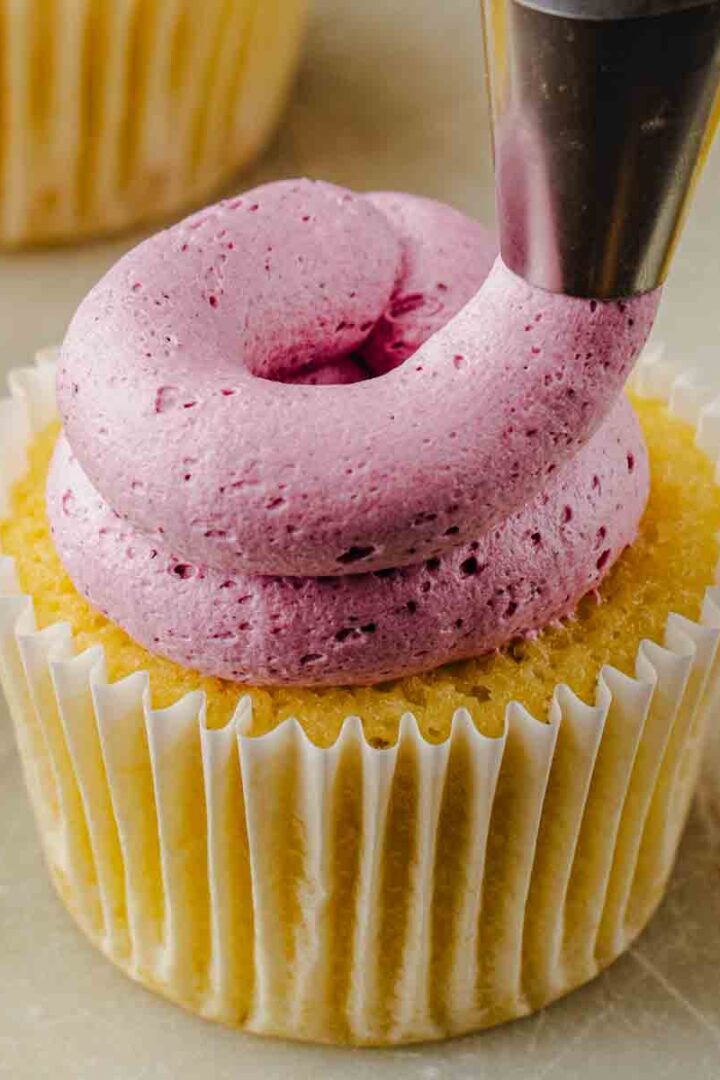 Blueberry Buttercream Frosting