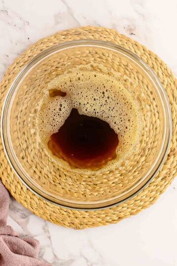 How To Brown Butter - Poured into a heatproof bowl right away.