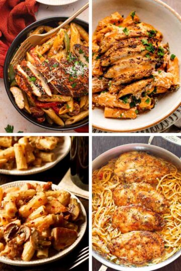 creamy chicken pasta dishes