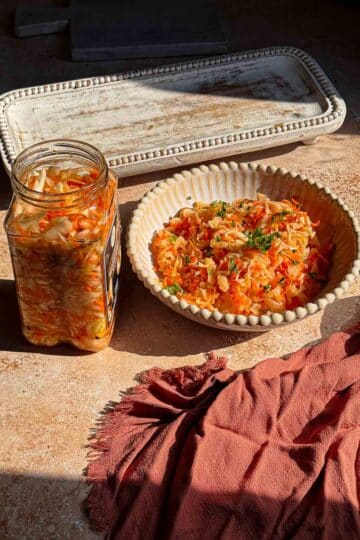 Fermented Cabbage and Carrots: A 3-Day Family Sauerkraut Recipe