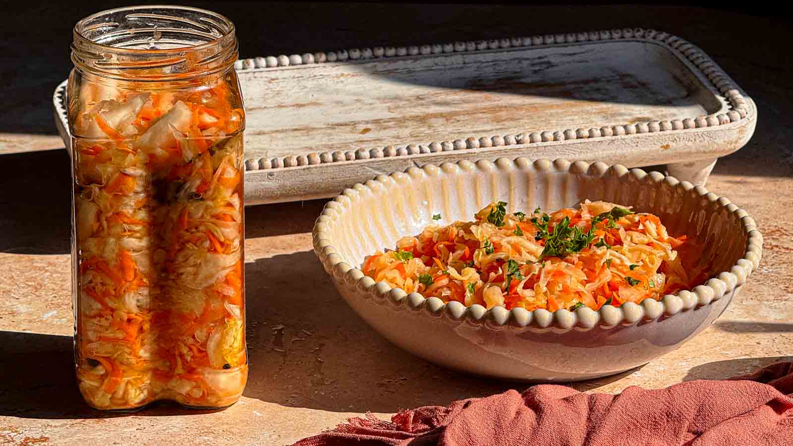 Fermented Cabbage and Carrots: A 3-Day Family Sauerkraut Recipe