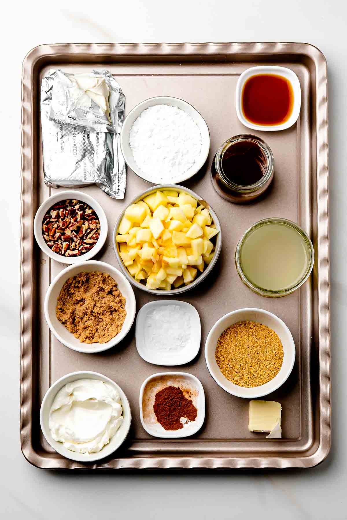 caramel apple cheesecake dip ingredients