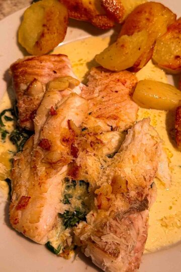 Flounder Florentine