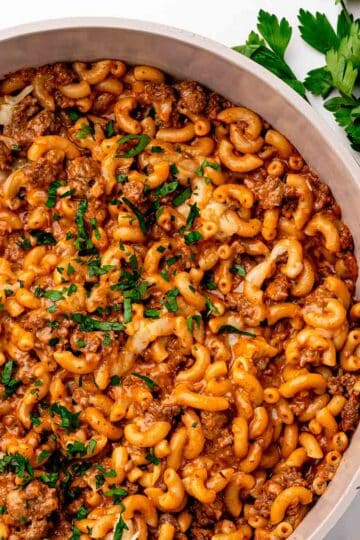 Homemade Hamburger Helper (One Skillet, No Box Required)