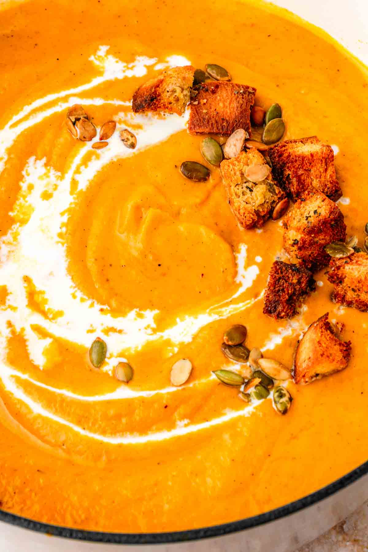 butternut squash pumpkin sweet potato soup