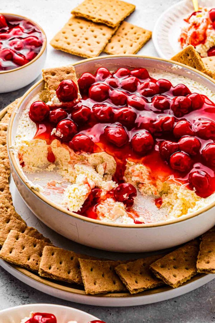 cherry cheesecake dip