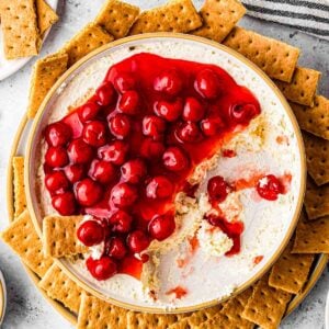 cherry cheesecake dip