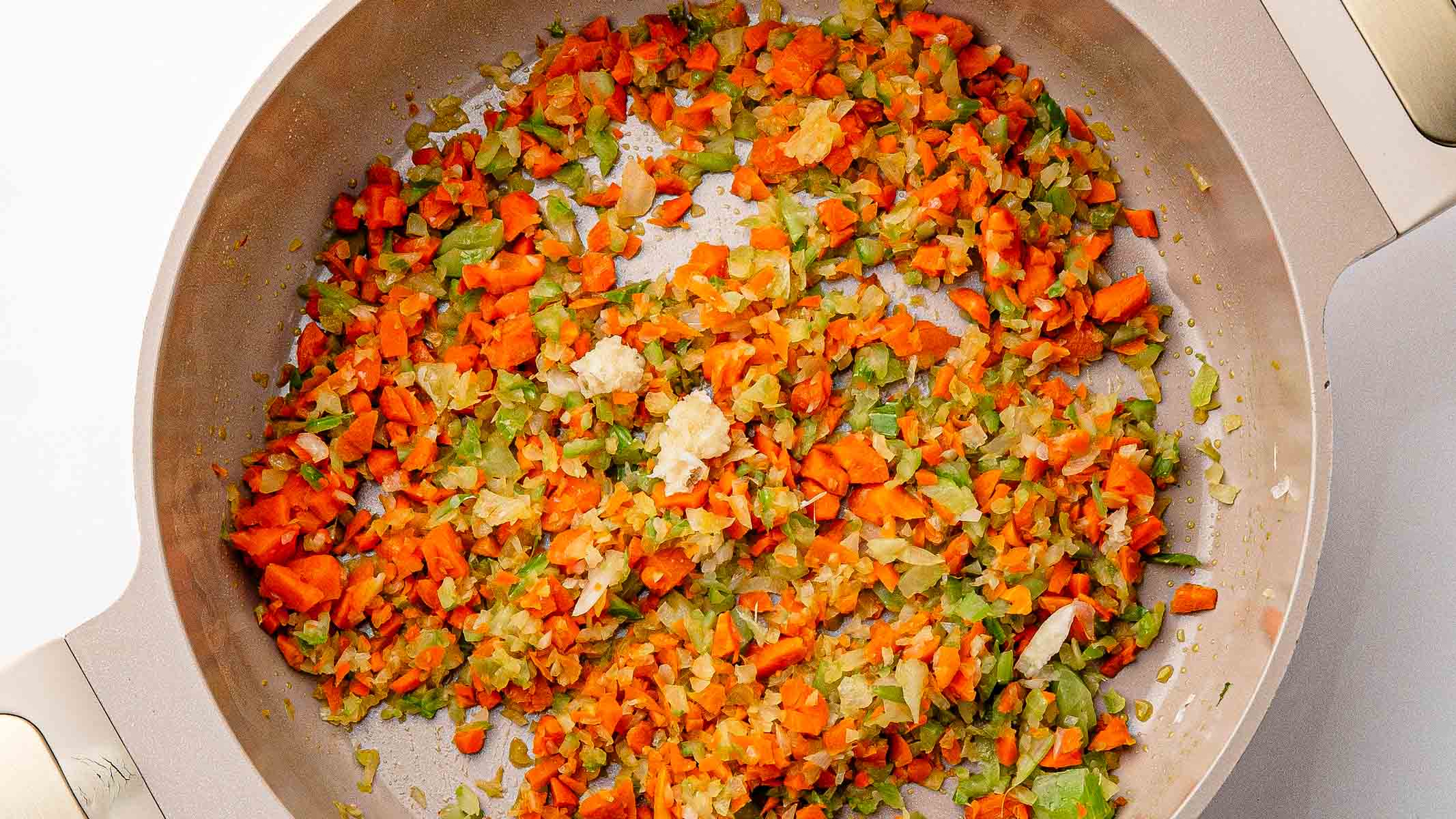 Italian Soffritto (celery, onion and carrot)